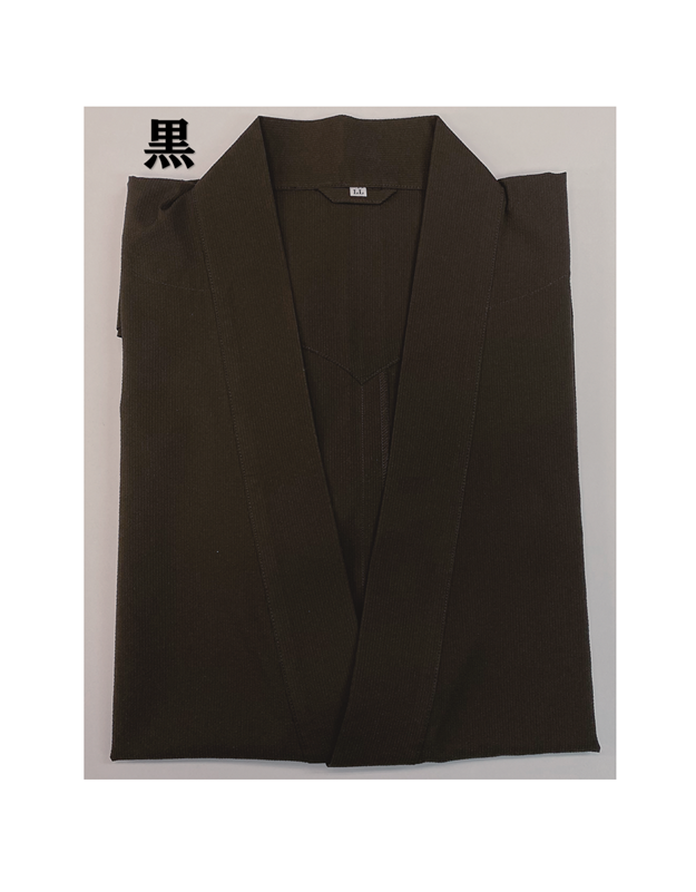 シアサッカー作務衣